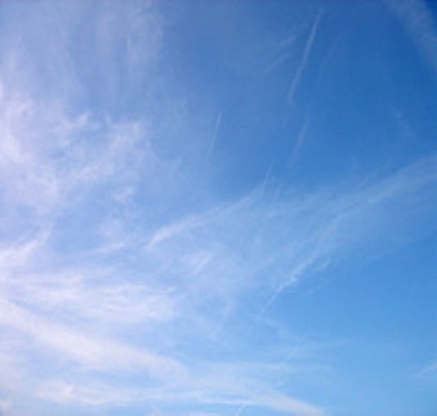 Photo of cirrus clouds